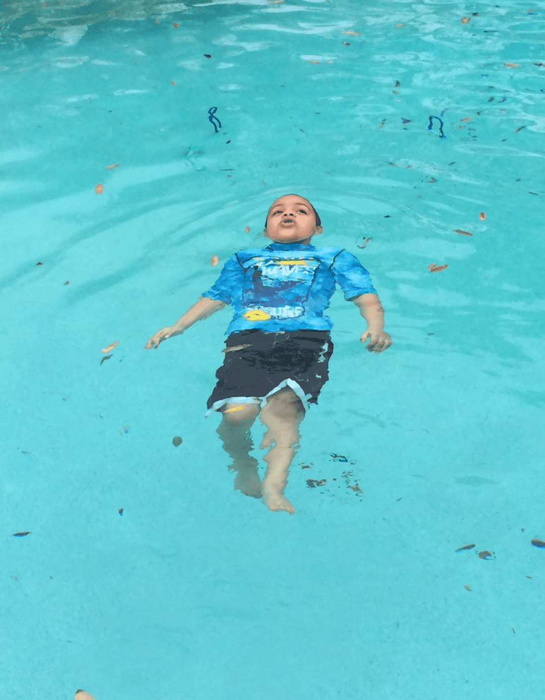 Learning How to Float | Baby Otter Swim School